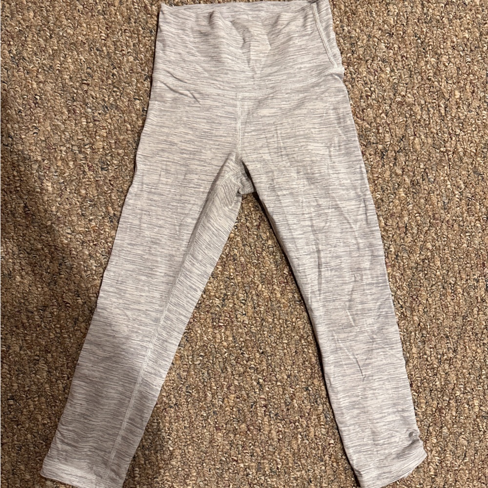 Lululemon Heather Striped Align Leggings Size 4